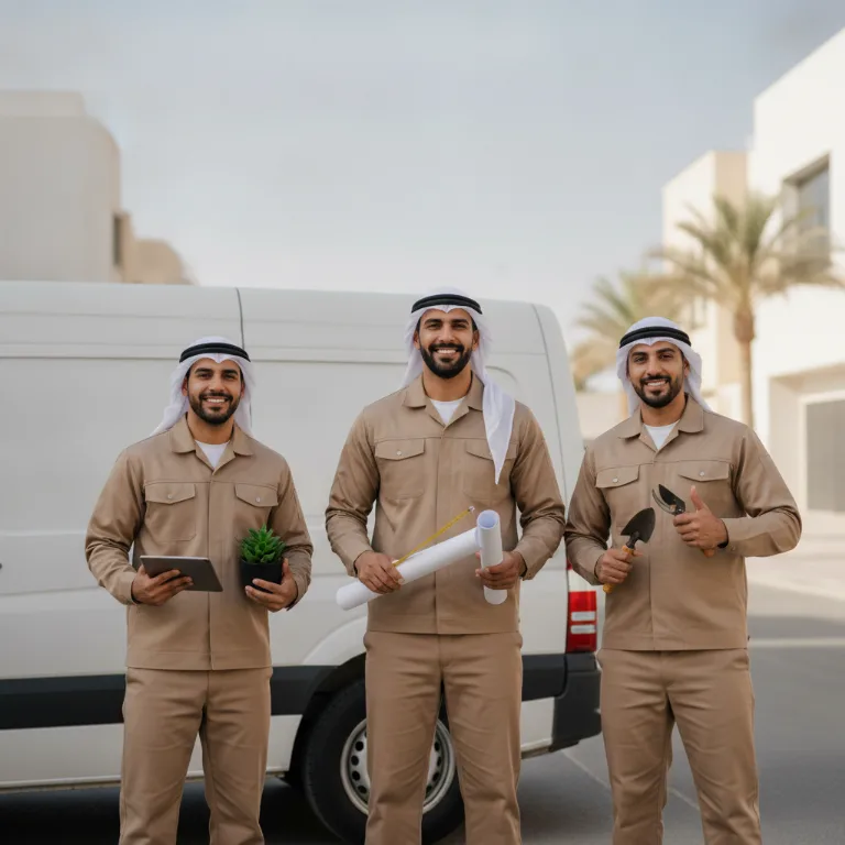 Landscape Designer team in Hawr al 'Anz
